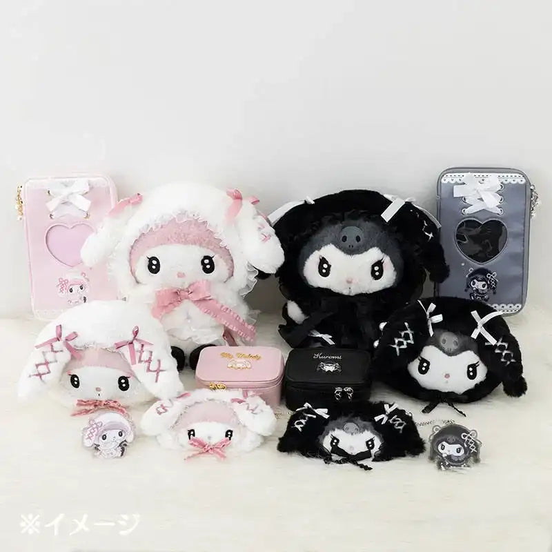 Collection of Sanrio character merchandise.