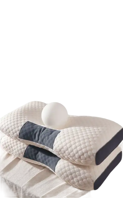 Ergonomic neck pillows.