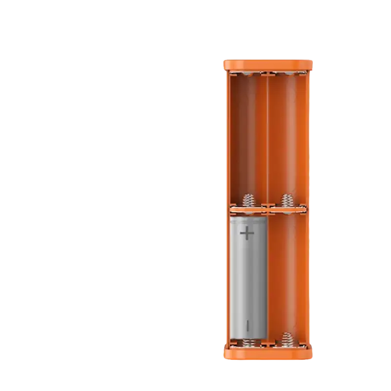 Orange battery case kit.