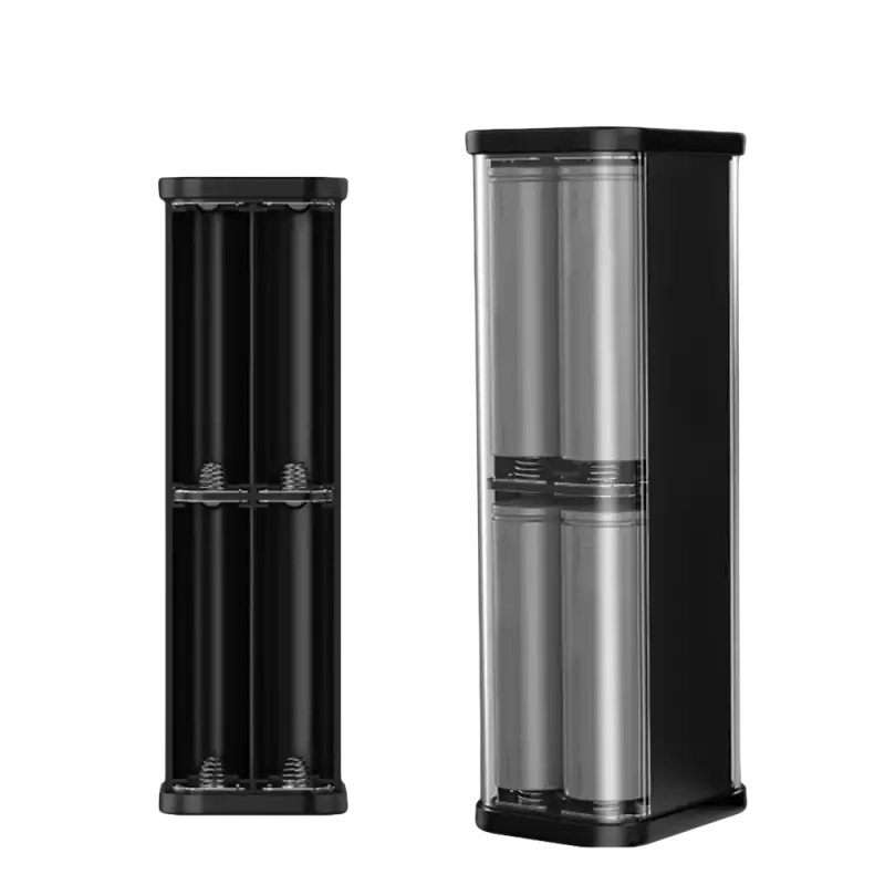 Battery storage case.
