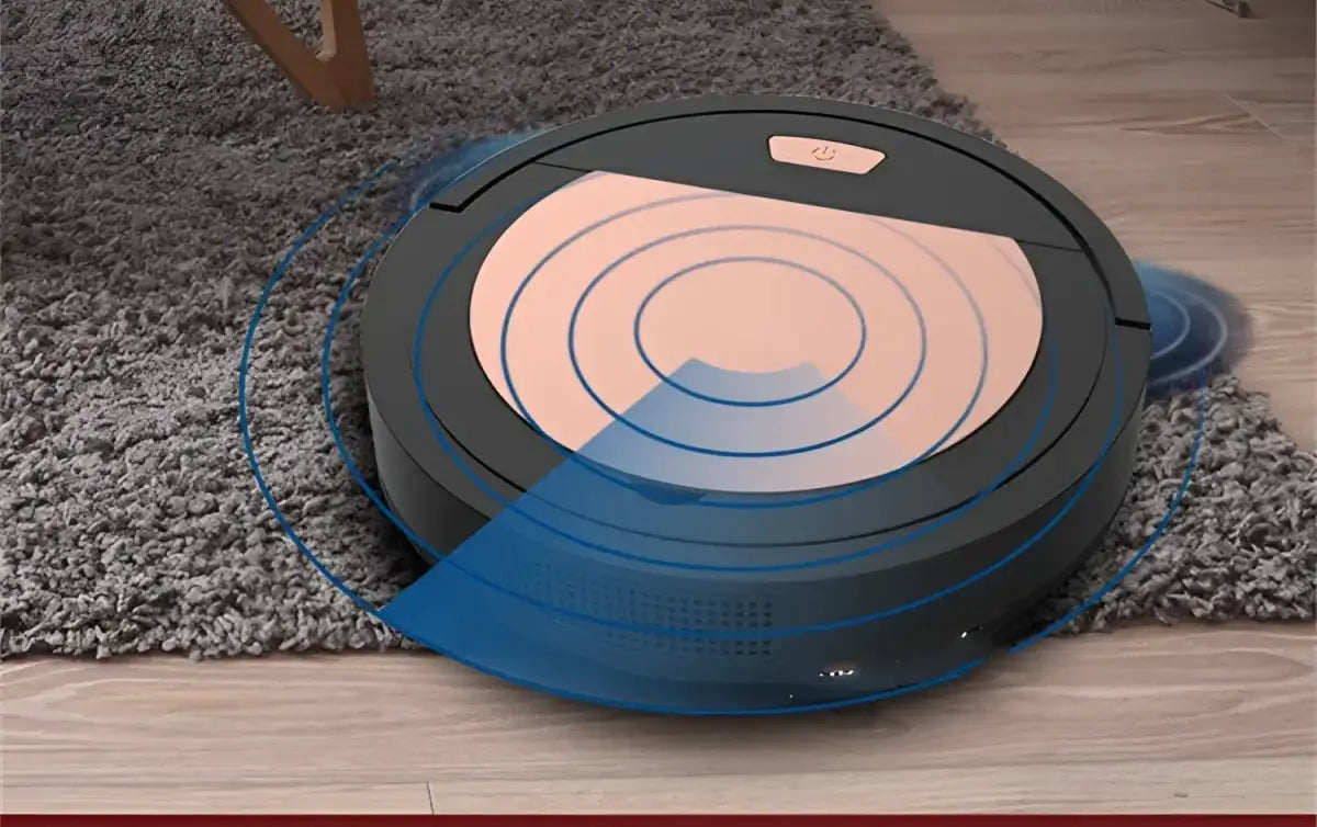 CleanSweep Pro: Smart Vacuum & Mop Robot - Black / USB
