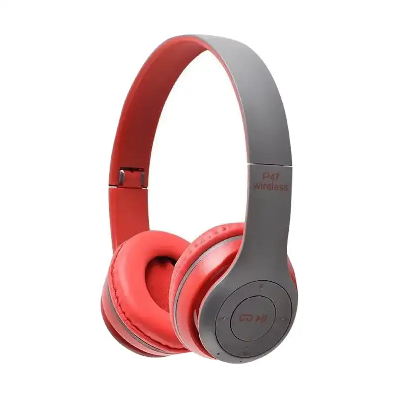 P47 Wireless Bluetooth Headphone With Microphone Foldable Headsets Bass HiFi Sound Music Stereo Earphones