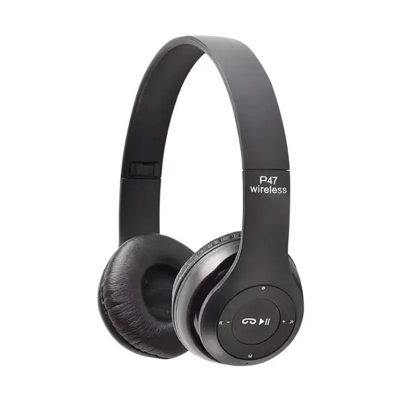 P47 Wireless Bluetooth Headphone With Microphone Foldable Headsets Bass HiFi Sound Music Stereo Earphones