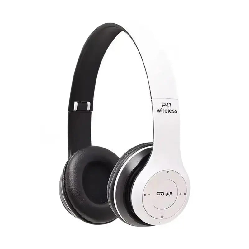 P47 Wireless Bluetooth Headphone With Microphone Foldable Headsets Bass HiFi Sound Music Stereo Earphones