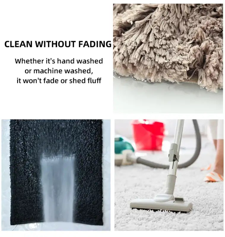Soft Comfortable Thick Plush Floor Mat,Bathroom Floor Rug,Bedroom Carpet,Living Room Mat,Non-slip Rug,Water Absorption