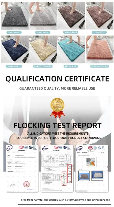 Soft Comfortable Thick Plush Floor Mat,Bathroom Floor Rug,Bedroom Carpet,Living Room Mat,Non-slip Rug,Water Absorption