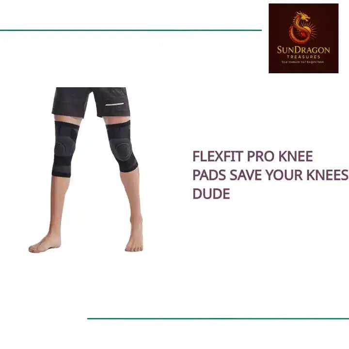 Flexfit Pro Knee Pads Save Your Knees Dude by@Outfy