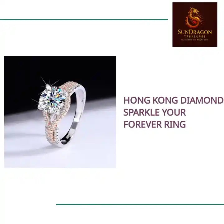 Hong Kong Diamond Sparkle Your Forever Ring by@Outfy