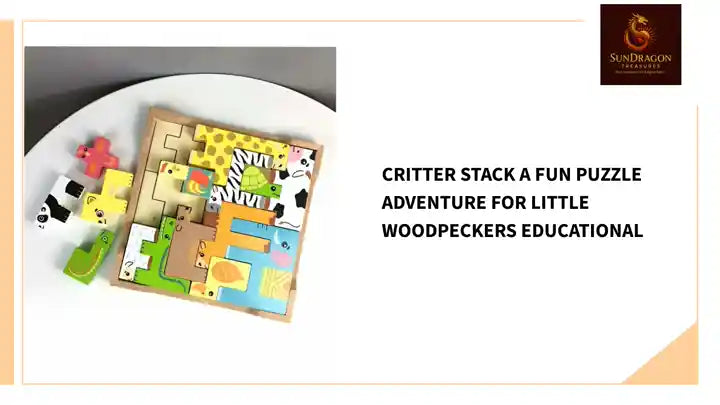Critter Stack A Fun Puzzle Adventure For Little Woodpeckers Educational by@Outfy