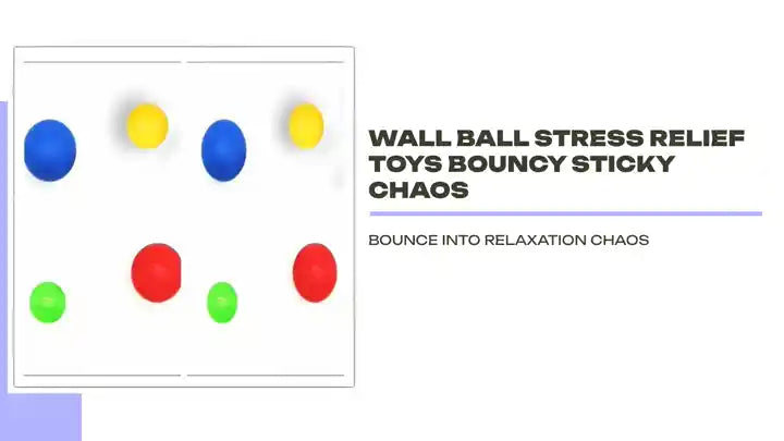 Wall Ball Stress Relief Toys Bouncy Sticky Chaos by@Outfy