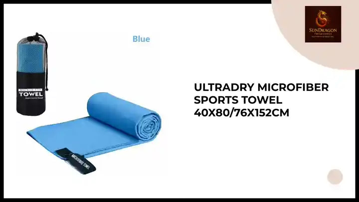 UltraDry Microfiber Sports Towel 40x80/76x152CM by@Outfy