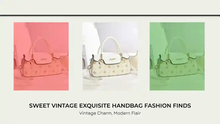 Sweet Vintage Exquisite Handbag Fashion Finds by@Outfy