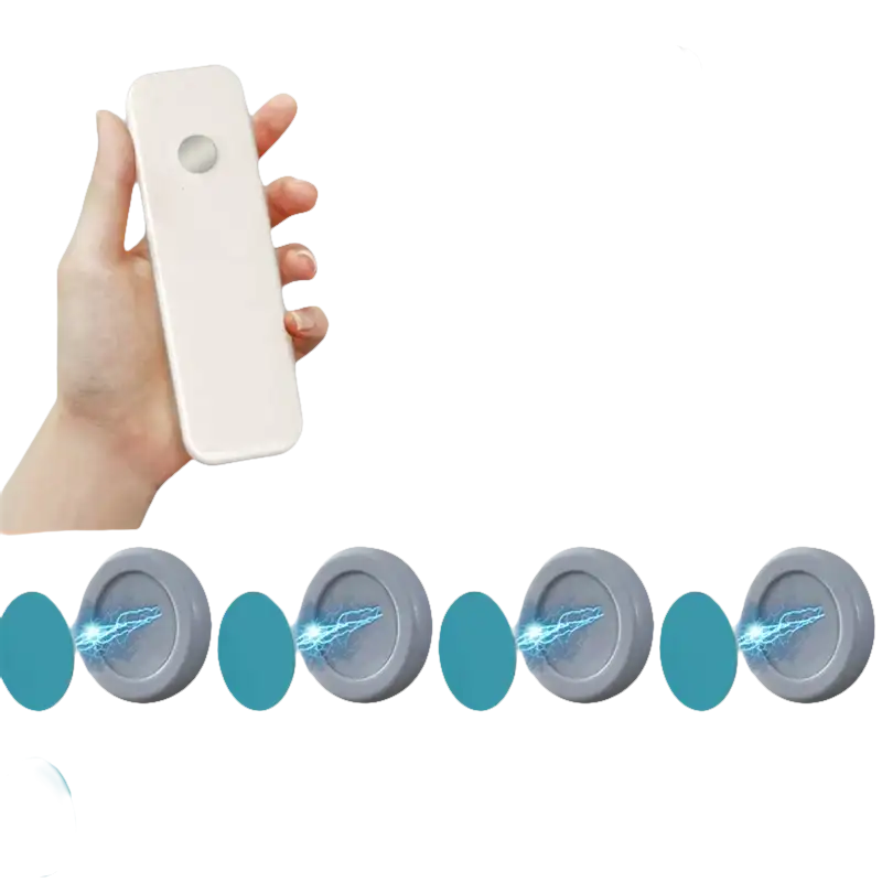 Magnetic remote control holders with Magnetix Wall Hooks, perfect invisible key organizer trendy pick