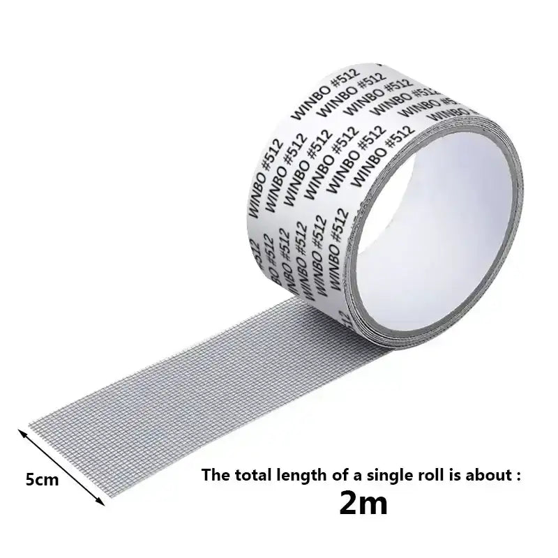 Window Screen Tape Anti-mosquito Screen Repair Subsidy Door Curtain Mosquito Net Hole Patch Repair Self-adhesive Screen