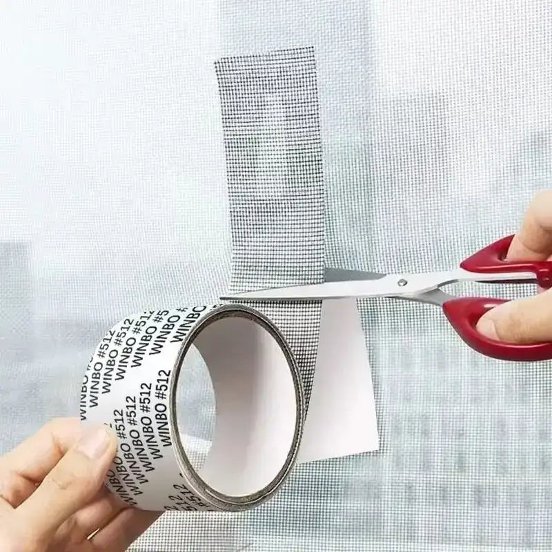Window Screen Tape Anti-mosquito Screen Repair Subsidy Door Curtain Mosquito Net Hole Patch Repair Self-adhesive Screen