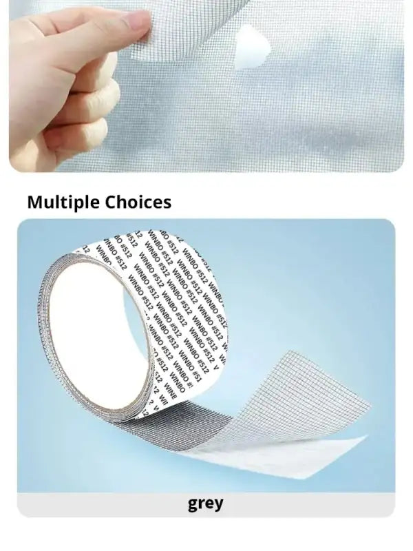 Window Screen Tape Anti-mosquito Screen Repair Subsidy Door Curtain Mosquito Net Hole Patch Repair Self-adhesive Screen