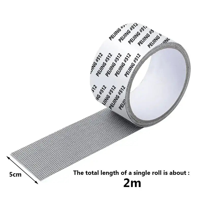 Window Screen Tape Anti-mosquito Screen Repair Subsidy Door Curtain Mosquito Net Hole Patch Repair Self-adhesive Screen