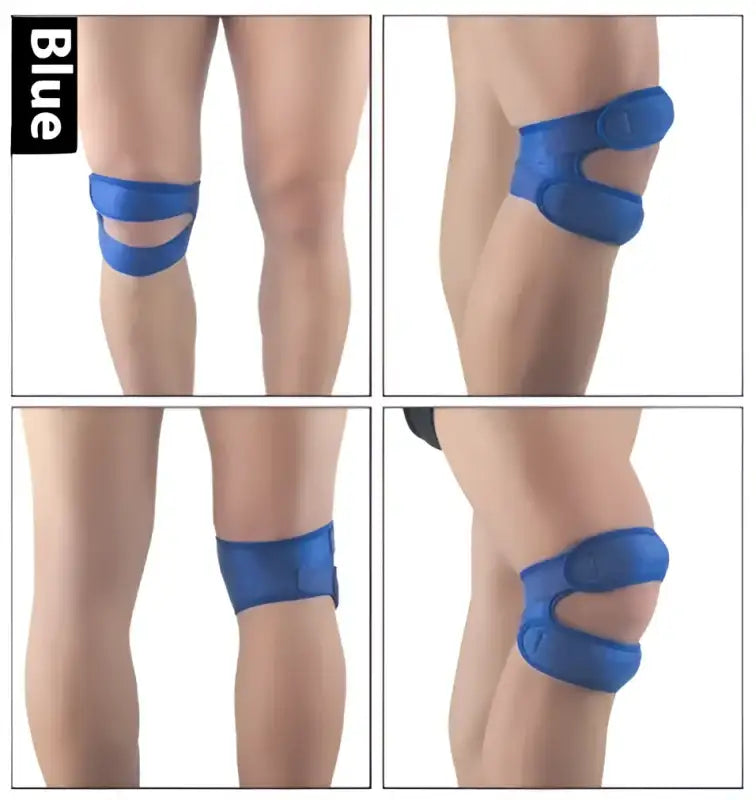 ShockGuard Active Leggings: Ultimate Protection Gear - Blue Free Size
