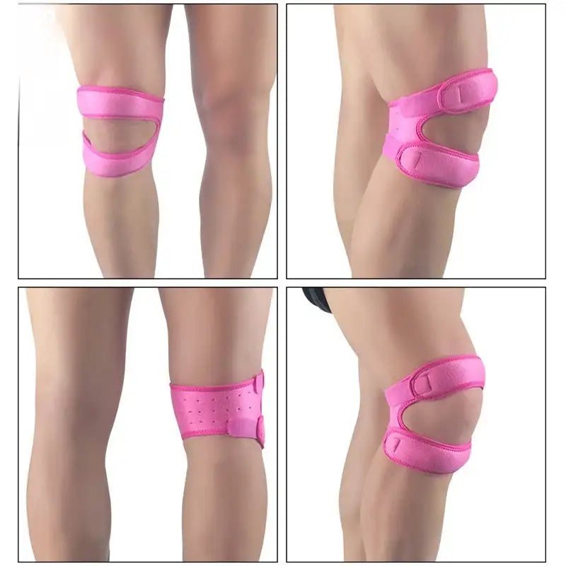 ShockGuard Active Leggings: Ultimate Protection Gear - Rose Red Free Size