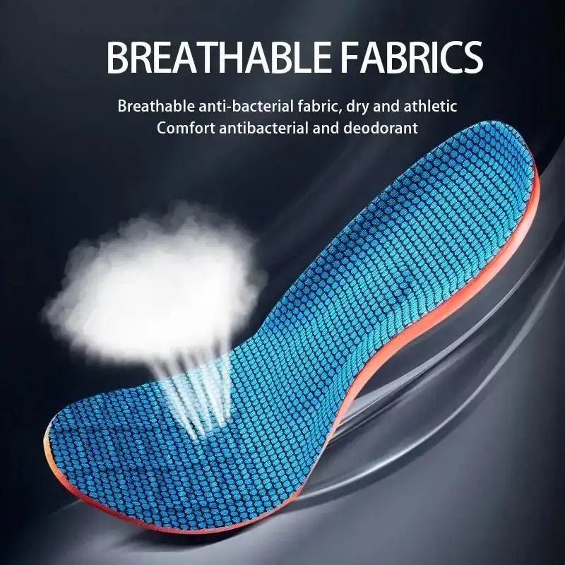 Sport Insoles for Shoes Sole Shock Absorption Deodorant Breathable Cushion Running Insoles for Feet Man Women