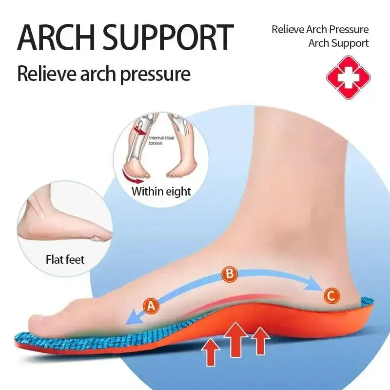 Sport Insoles for Shoes Sole Shock Absorption Deodorant Breathable Cushion Running Insoles for Feet Man Women