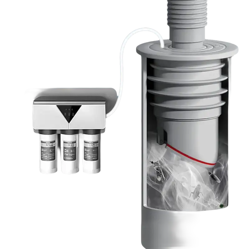 Water purifier connection diagram.