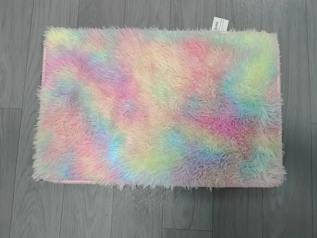 VIKAMA Gradient Soft Silk Wool Children’s Room Decorative Carpet Bedroom Living Room Decorative Not Easy to Fall