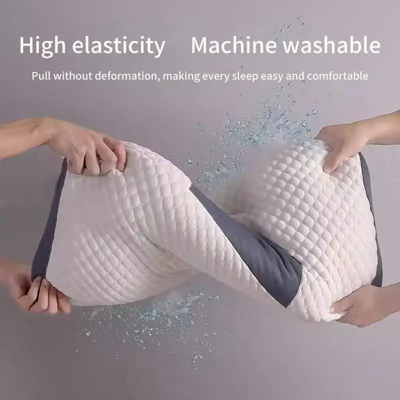 New Neck Pillow Help Sleep And Protect The Neck Cervical Orthopedic Household Soybean Fiber SPA Massage Pillow