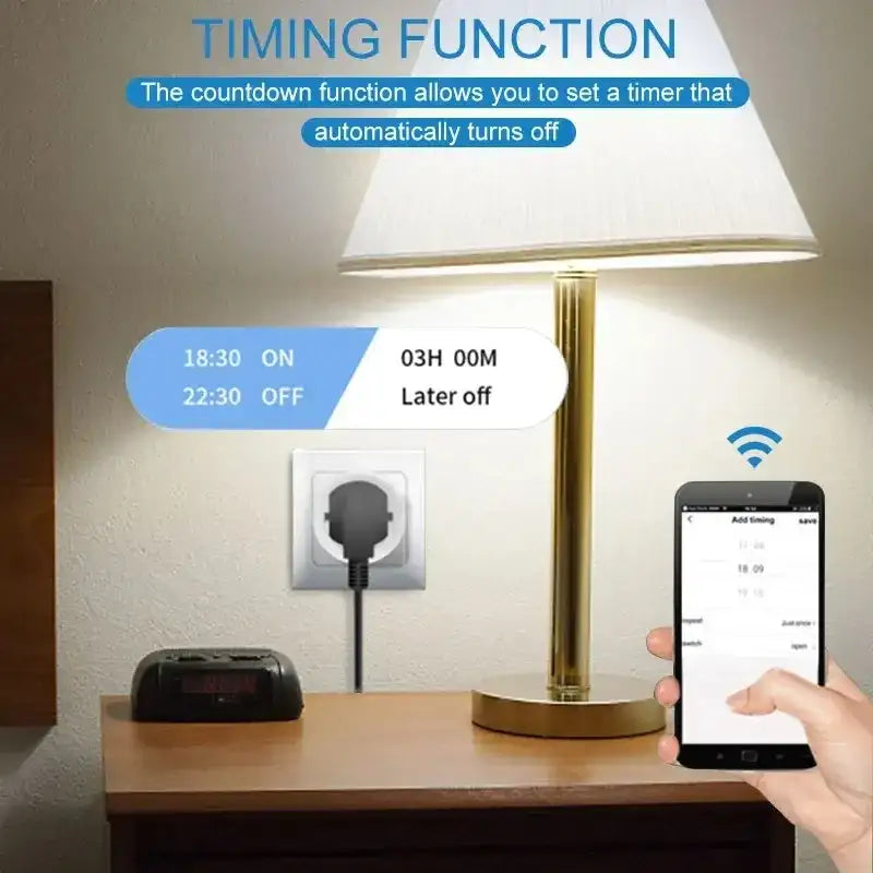 SmartPlug Pro EU16A/20A WiFi - Power Monitor & Control
