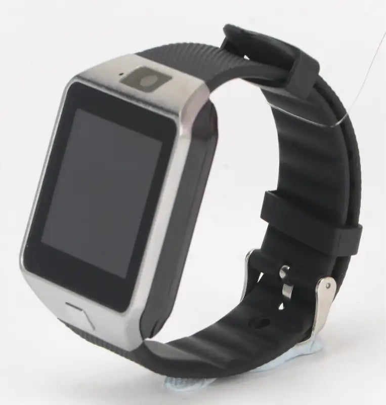 DZ09 FitPro Watch: Bluetooth Tracker & SIM Support - black