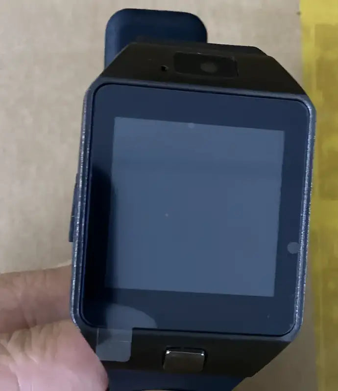 DZ09 FitPro Watch: Bluetooth Tracker & SIM Support - Full black