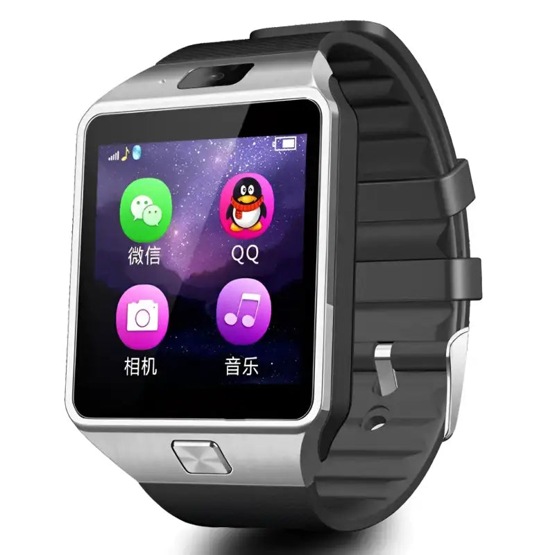 DZ09 FitPro Watch: Bluetooth Tracker & SIM Support