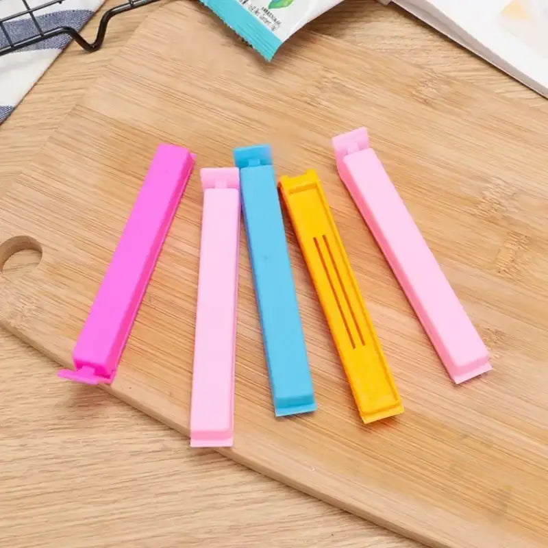 10/20Pcs Portable New Kitchen Storage Food Snack Seal Sealing Bag Clips Sealer Clamp Plastic Tool Kitchen Accessories