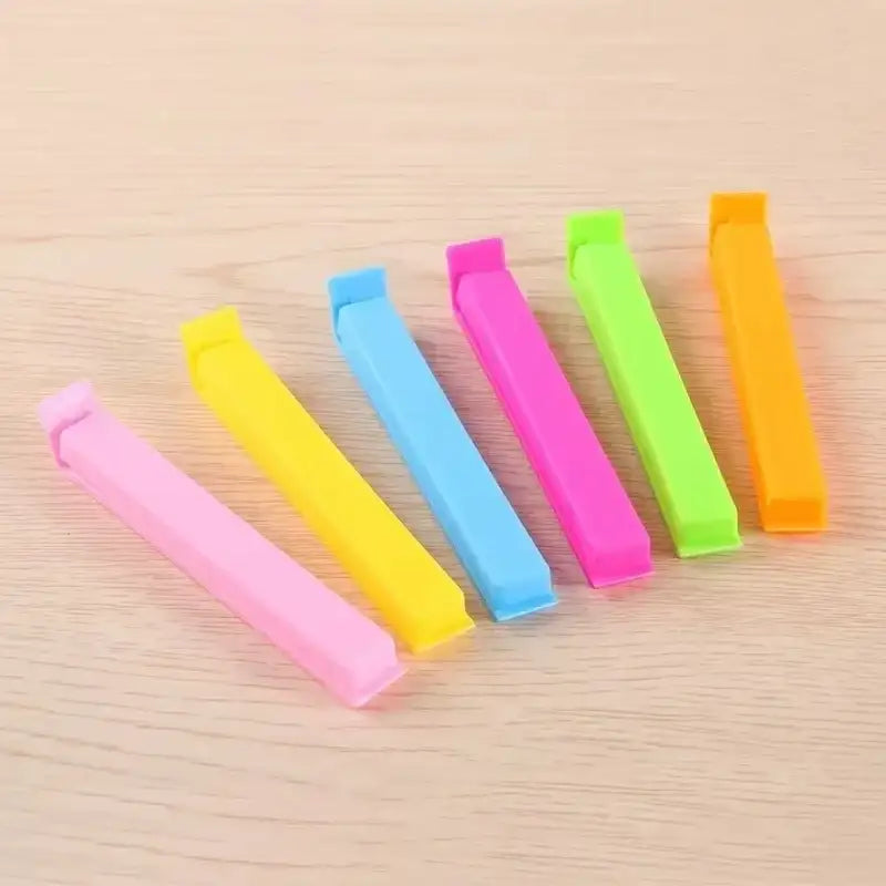 10/20Pcs Portable New Kitchen Storage Food Snack Seal Sealing Bag Clips Sealer Clamp Plastic Tool Kitchen Accessories