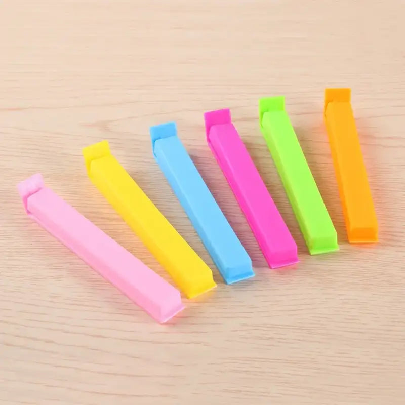 10/20Pcs Portable New Kitchen Storage Food Snack Seal Sealing Bag Clips Sealer Clamp Plastic Tool Kitchen Accessories
