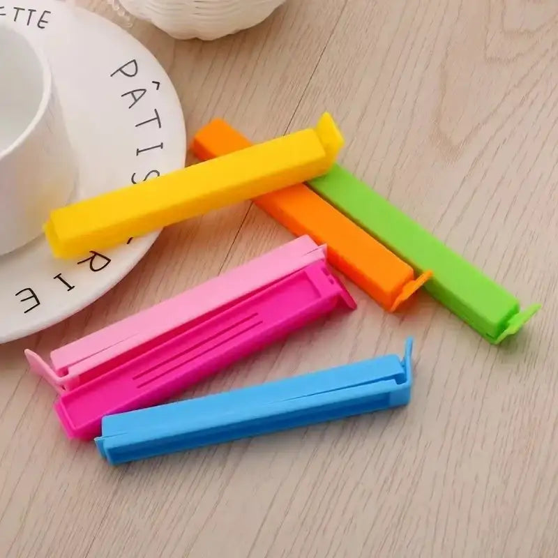 10/20Pcs Portable New Kitchen Storage Food Snack Seal Sealing Bag Clips Sealer Clamp Plastic Tool Kitchen Accessories