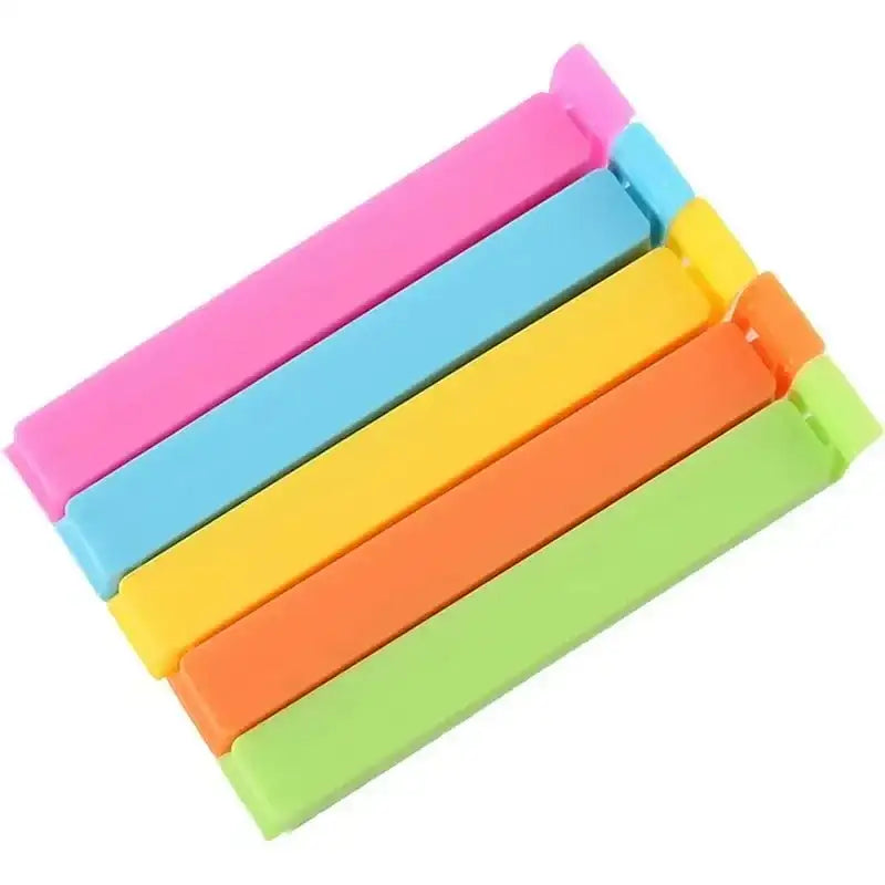 10/20Pcs Portable New Kitchen Storage Food Snack Seal Sealing Bag Clips Sealer Clamp Plastic Tool Kitchen Accessories