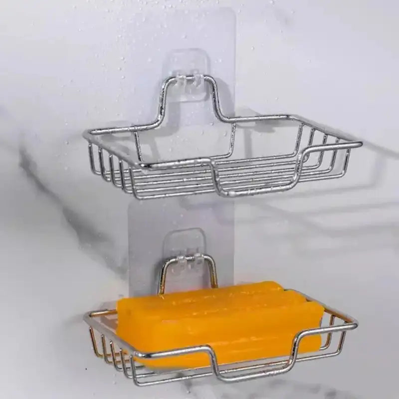 10pcs Transparent Self-Adhesive Hook Hanger Wall Storage Rack Fixing Patch Strong No-Punch Snaps For Kitchen Bathroom
