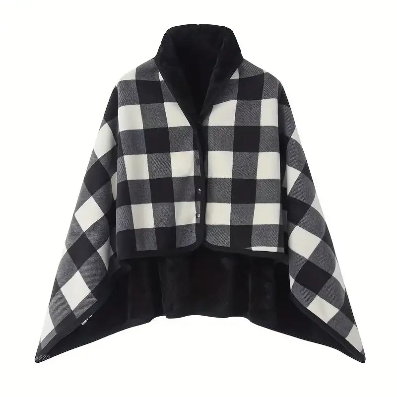 1pc Wearable Blankets Shawl Blanket Flannel Lazy Casual Office Blanket - Yellow