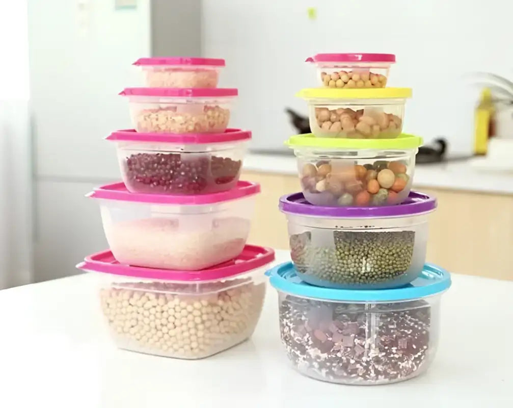Stackable Microwave Food Storage Set