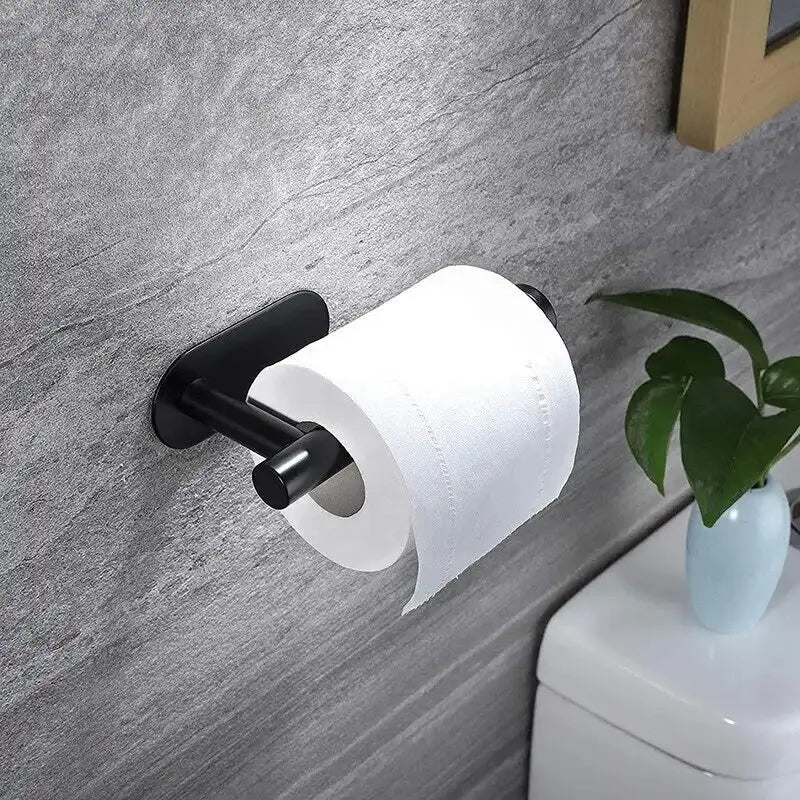 ASelf-Adhesive Paper Towel Holder for Kitchen Cabinet,Bathroom Tissue and Towel Holder,Plastic Wrap and Roll Paper