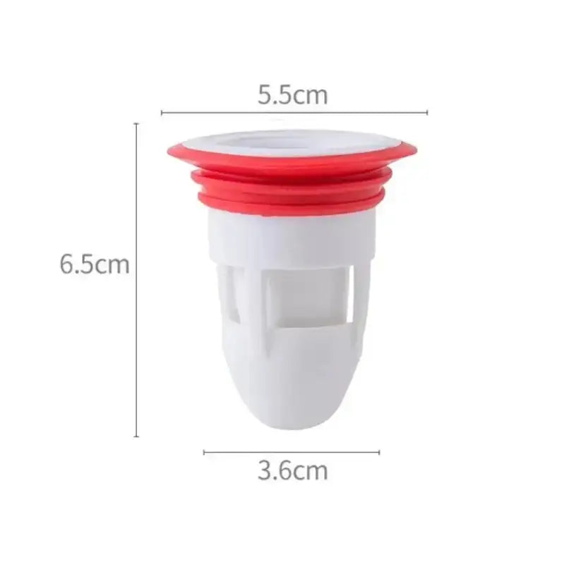 Odor-proof Floor Drain Core For Sewer Pipe - white