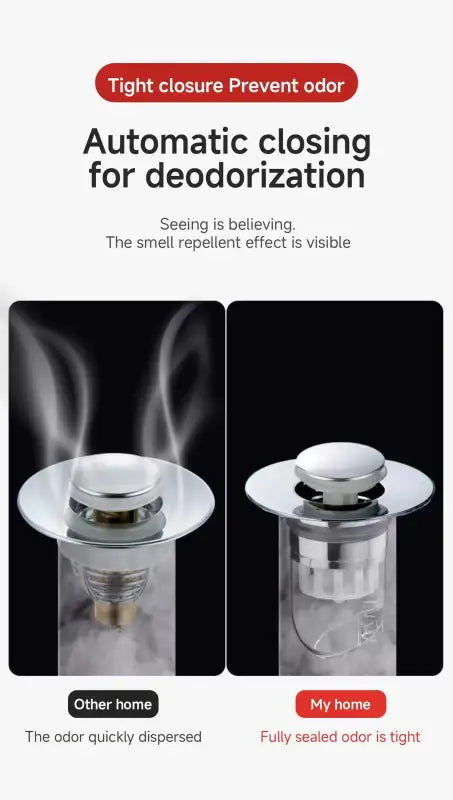 Universal Basin Pop-up Drain Filter Wash Basin Hair Sink Strainer Kitchen Bathtub Stopper Shower Plug Bathroom Tool
