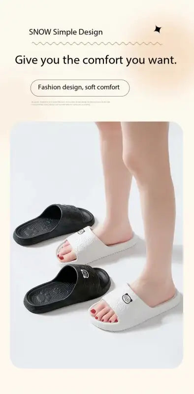 Non-slip Slippers Female Outer Wear 2024 New Bathroom Bathroom Indoor Home Sandals Female Summer Eva