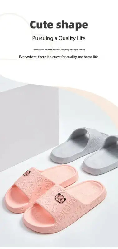 Non-slip Slippers Female Outer Wear 2024 New Bathroom Bathroom Indoor Home Sandals Female Summer Eva