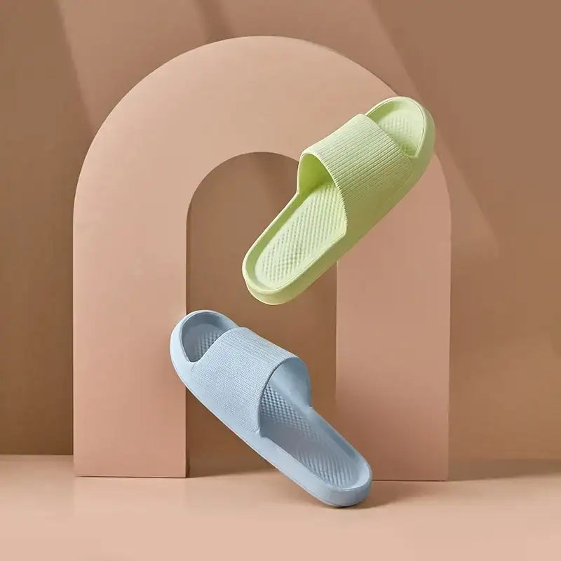 Women Summer Slippers Men Home Shoes Household Indoor Bathroom Bathing Couple EVA Slippers Sandals Slippers Anti-slip