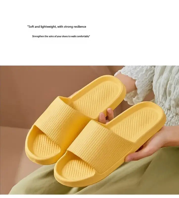 Women Summer Slippers Men Home Shoes Household Indoor Bathroom Bathing Couple EVA Slippers Sandals Slippers Anti-slip