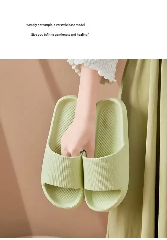 Women Summer Slippers Men Home Shoes Household Indoor Bathroom Bathing Couple EVA Slippers Sandals Slippers Anti-slip