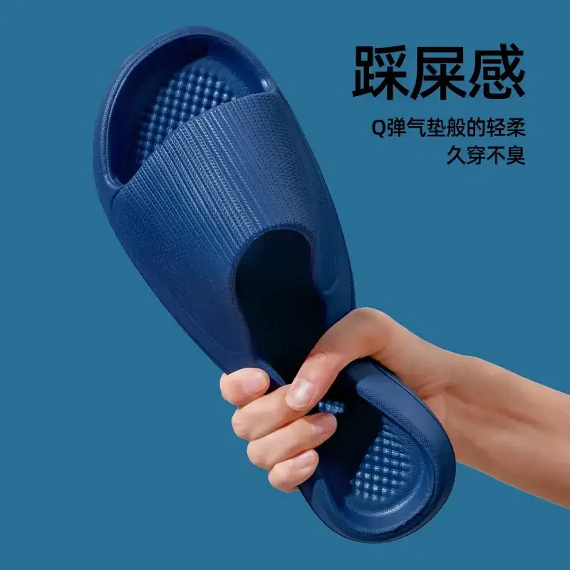 Women Summer Slippers Men Home Shoes Household Indoor Bathroom Bathing Couple EVA Slippers Sandals Slippers Anti-slip