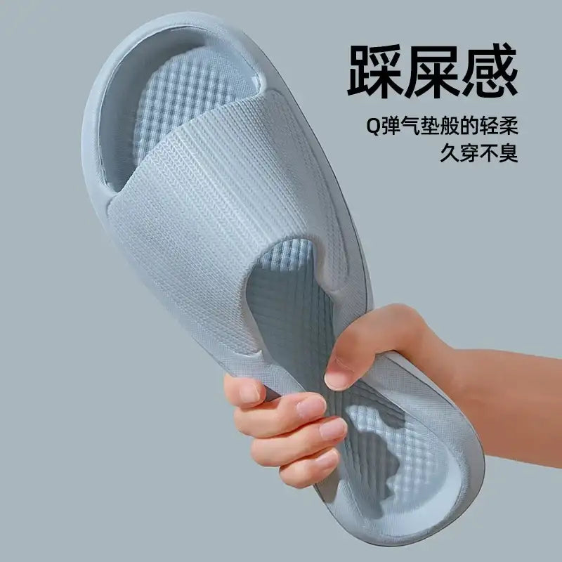 Women Summer Slippers Men Home Shoes Household Indoor Bathroom Bathing Couple EVA Slippers Sandals Slippers Anti-slip